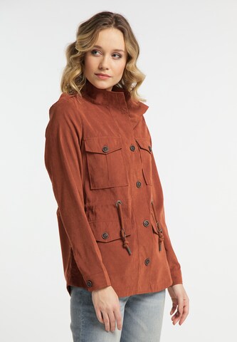 DreiMaster Vintage Between-Season Jacket in Red: front