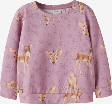 NAME IT - Sudadera en lila: frente
