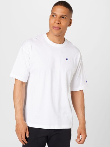 Champion Reverse Weave Shirt in White: front