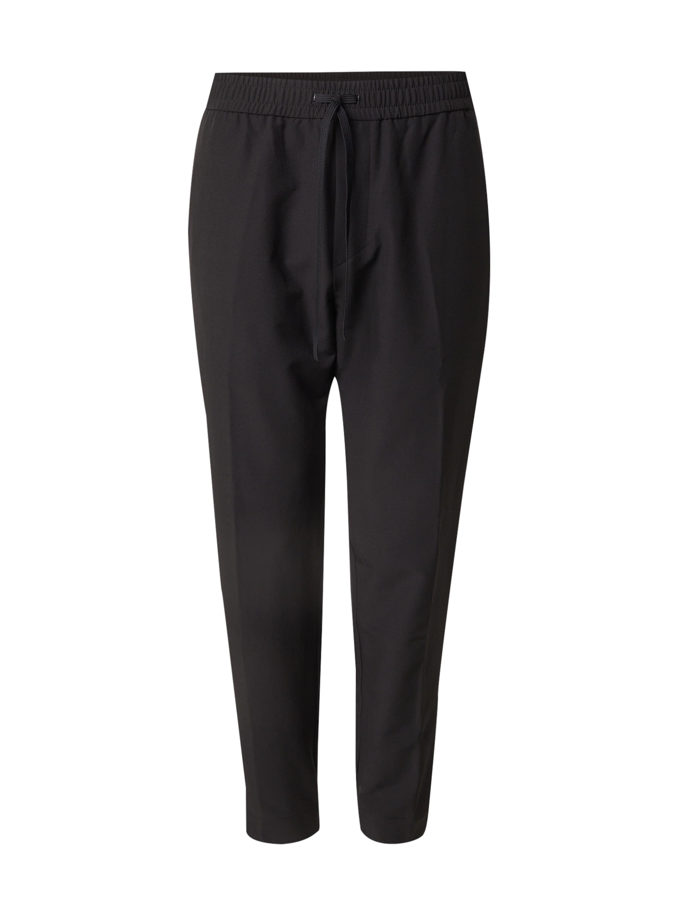 Effilé Pantalon 'T_Flex' BOSS en noir : devant