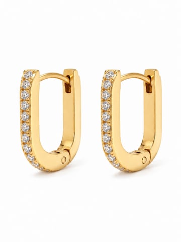 Chic by Lirette Ohrringe 'Pave'‌‌‌‌‌‌‌‌‌ in Gold: Vorderseite