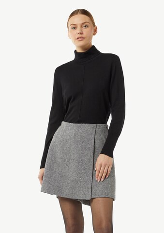 Jupe comma casual identity en gris : devant
