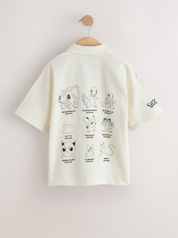 Coupe regular Chemise 'Pokemon' Next en blanc