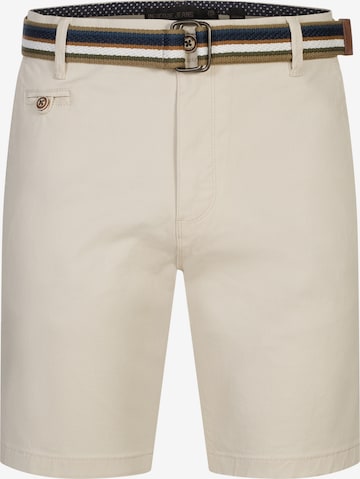 INDICODE JEANS Shorts 'Thews' in Beige: Vorderseite