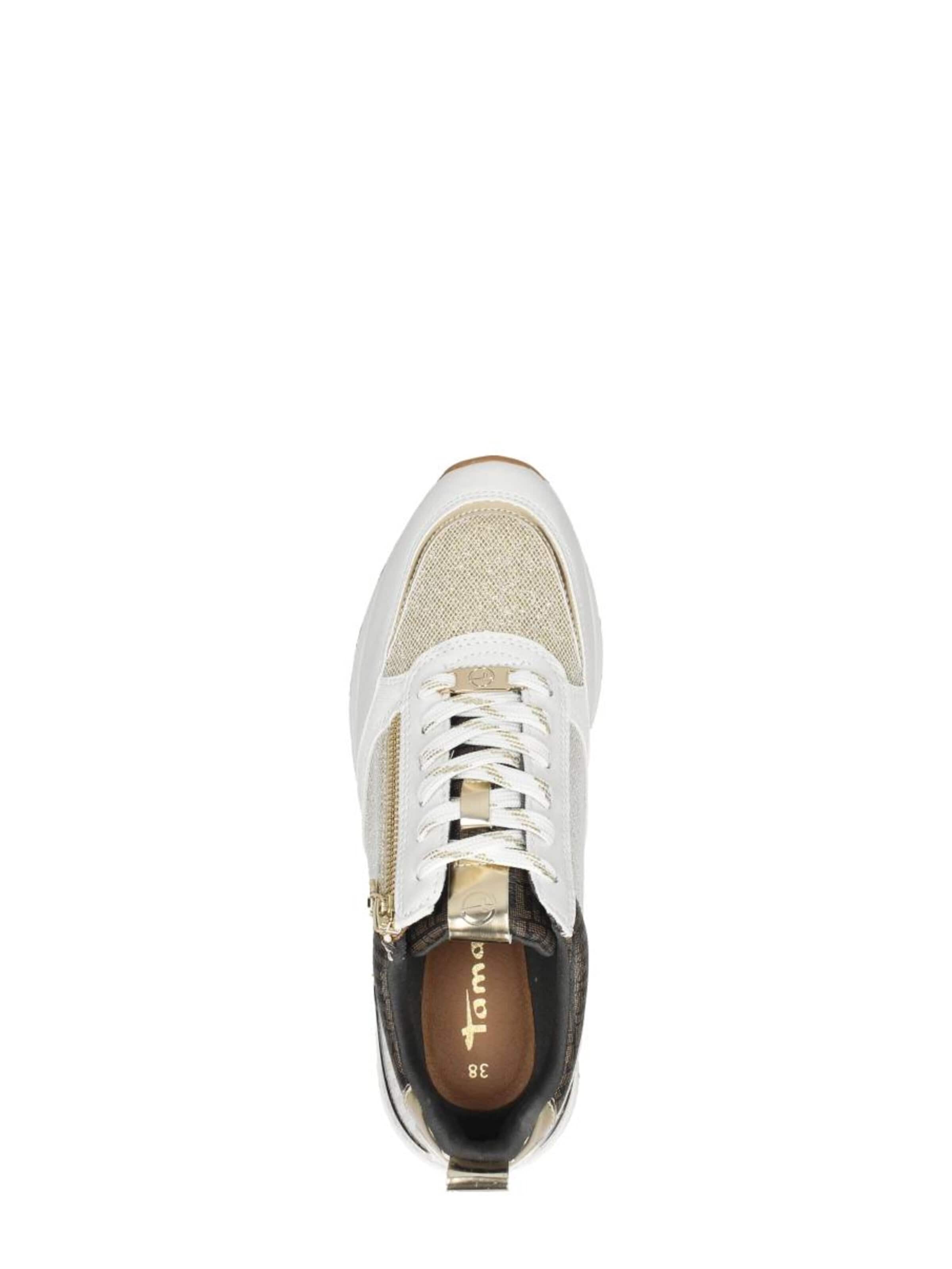 Baskets basses 'Sneakers Laag' Tamaris en blanc