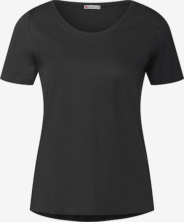 STREET ONE T-Shirt 'Gerda' in Grau: Vorderseite