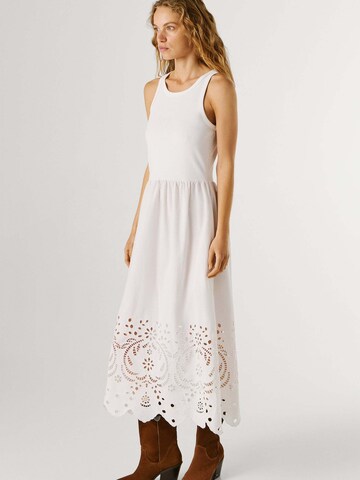 Pepe Jeans Kleid 'Naomi' in Weiß