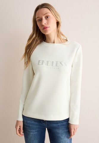 CECIL Shirt in Weiß: Vorderseite