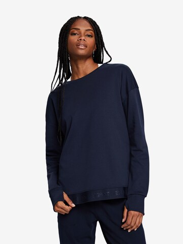 ESPRIT Sweatshirt in Blauw: voorkant