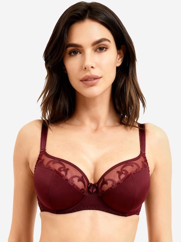 Vivisence T-shirt Bra '1020' in Red