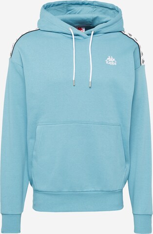 KAPPA Sweatshirt in Blauw: voorkant