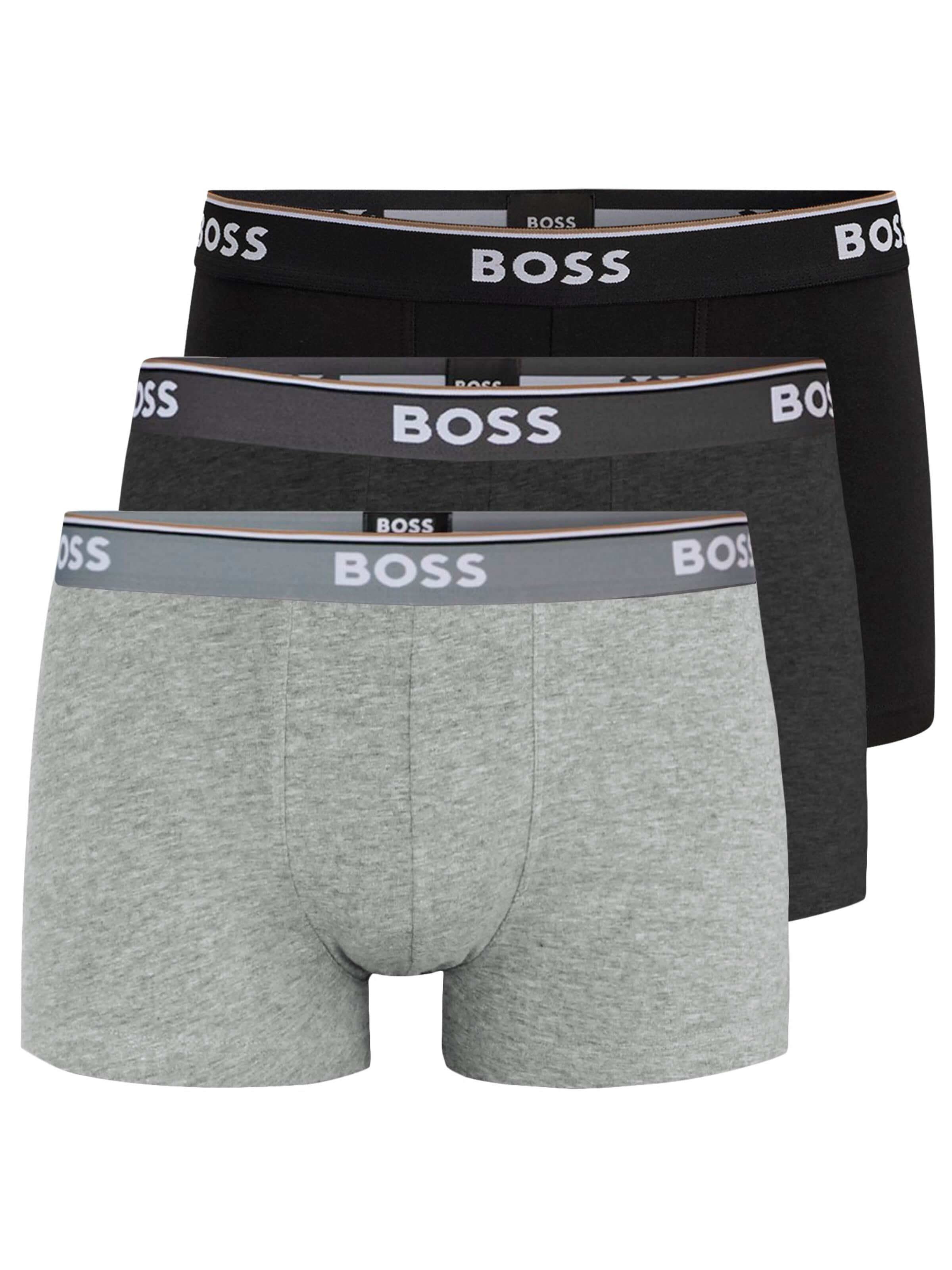 BOSS Boxershorts 'Power Trunks'‌ in Grau: Vorderseite