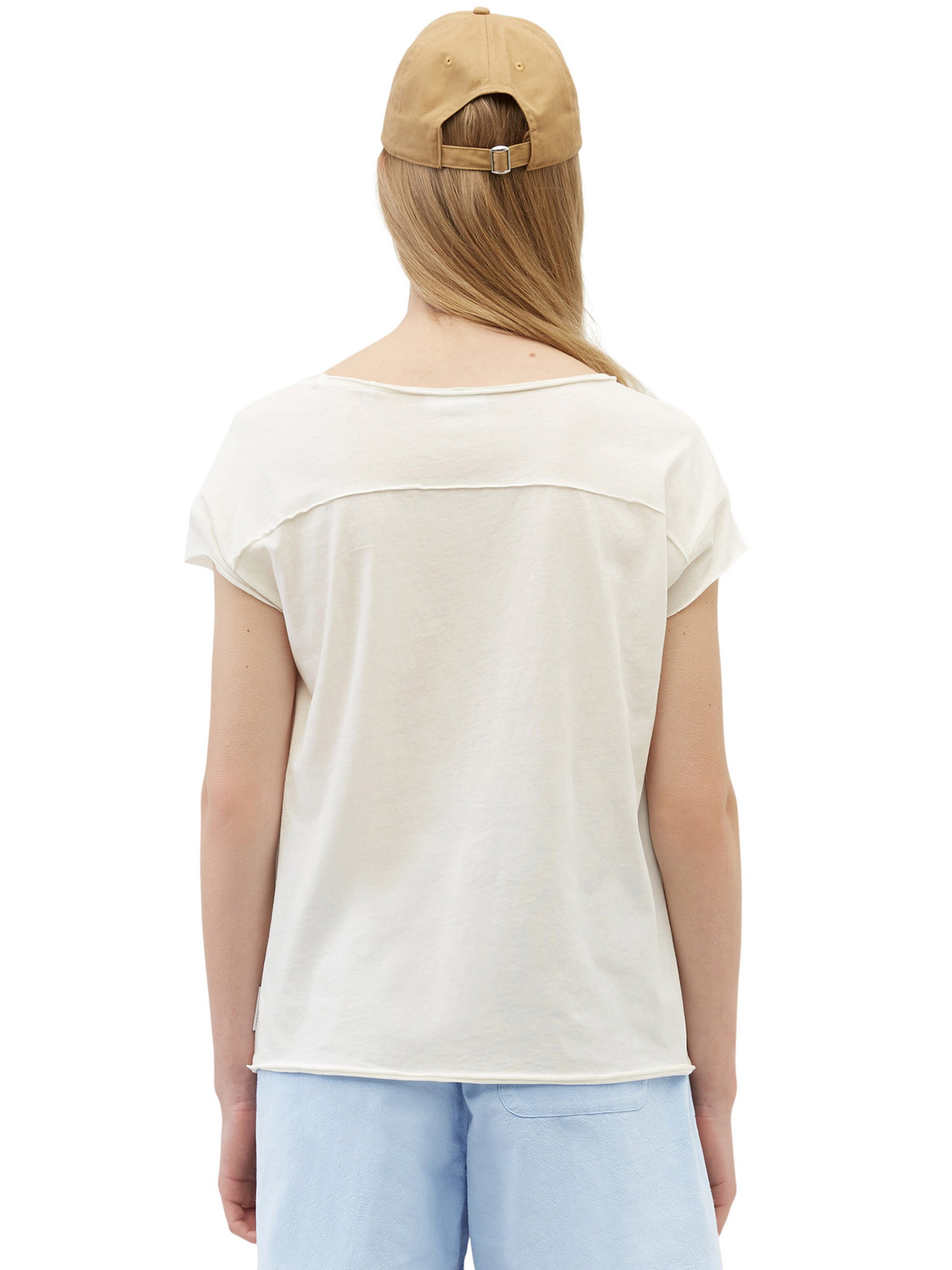 Marc O'Polo DENIM T-Shirt in Weiß