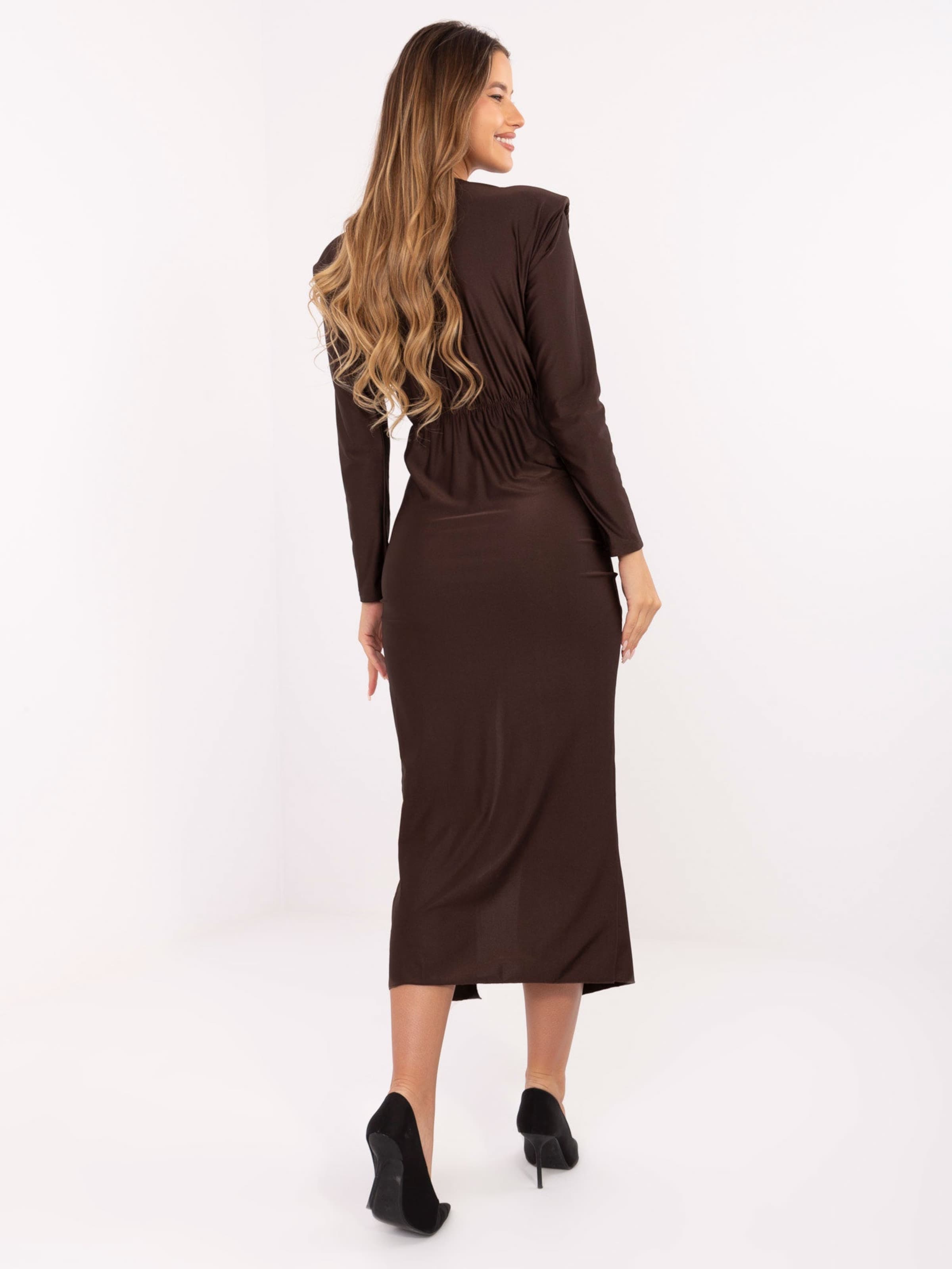 Madnezz House Dress in Brown