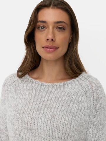CAMEL ACTIVE Strickpullover mit weiten Ärmeln in Grau