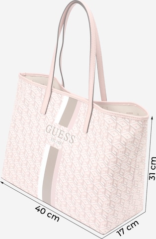 GUESS Shopper táska 'VIKKY' - rózsaszín