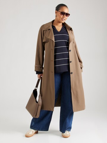 Manteau mi-saison 'CARCHLOE' ONLY Carmakoma en marron