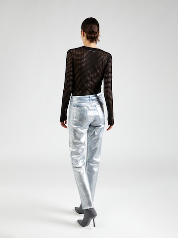 ONLY Regular Jeans 'JACI' i silver