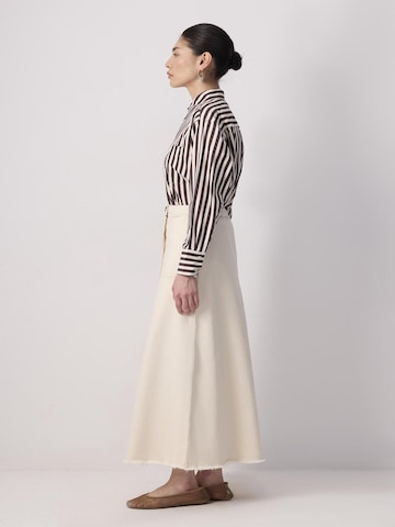 Touche Prive Rok in Beige