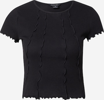 Monki Shirt in Zwart: voorkant