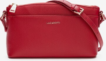 Lazarotti Crossbody Bag 'Bologna' in Red: front