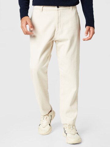 Slimfit Pantaloni chino 'AVI' di Only & Sons in beige: frontale