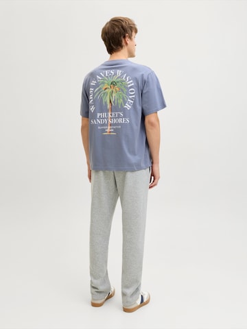 JJ Rebel Μπλουζάκι 'JREBCHRISTIAN' σε μπλε