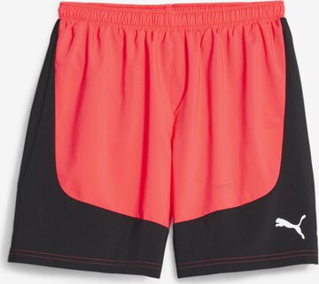 PUMA Workout Pants in Red: front