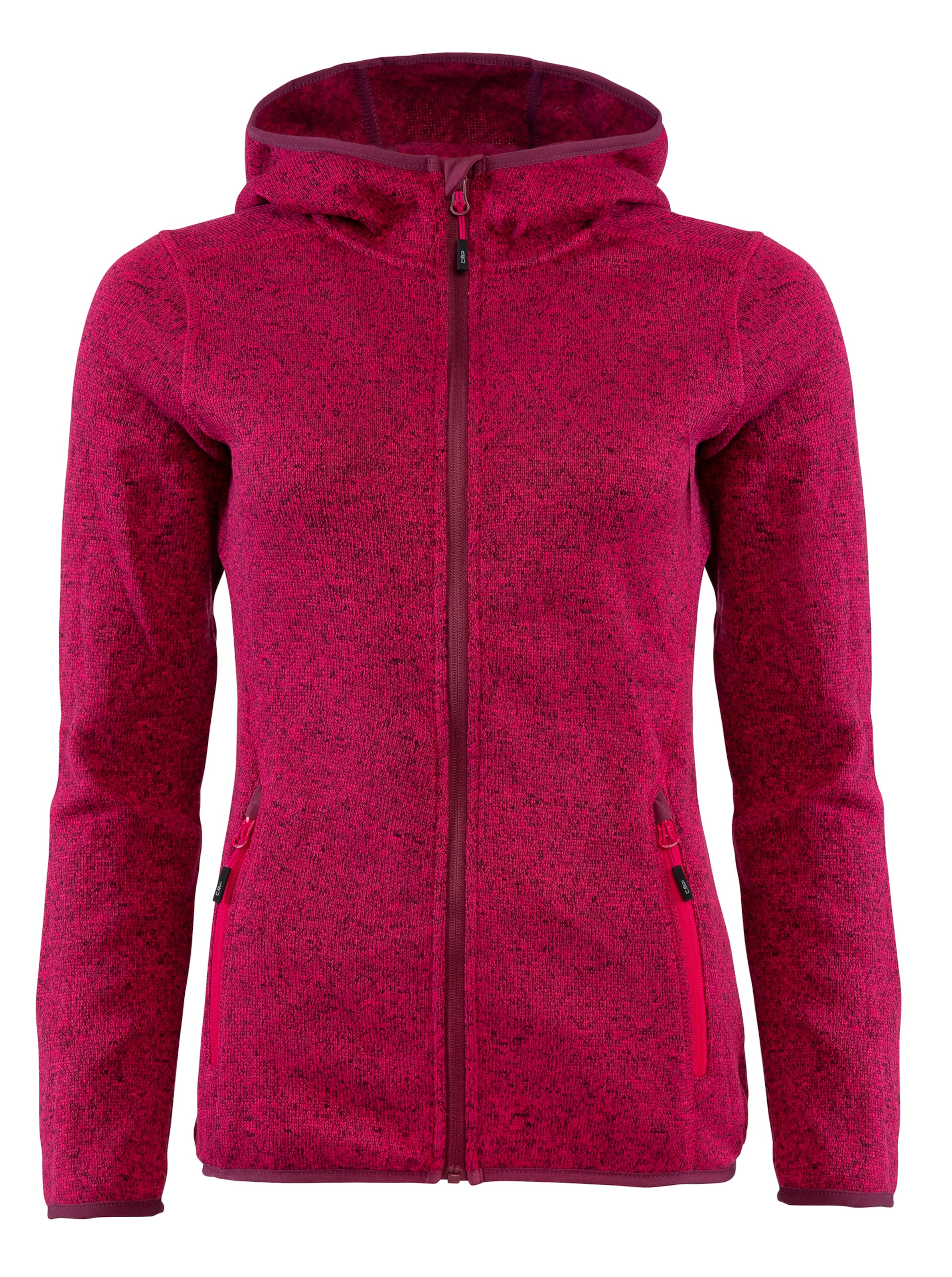 STOOKER WOMEN Fleecejacke 'Joane' in Pink: Vorderseite