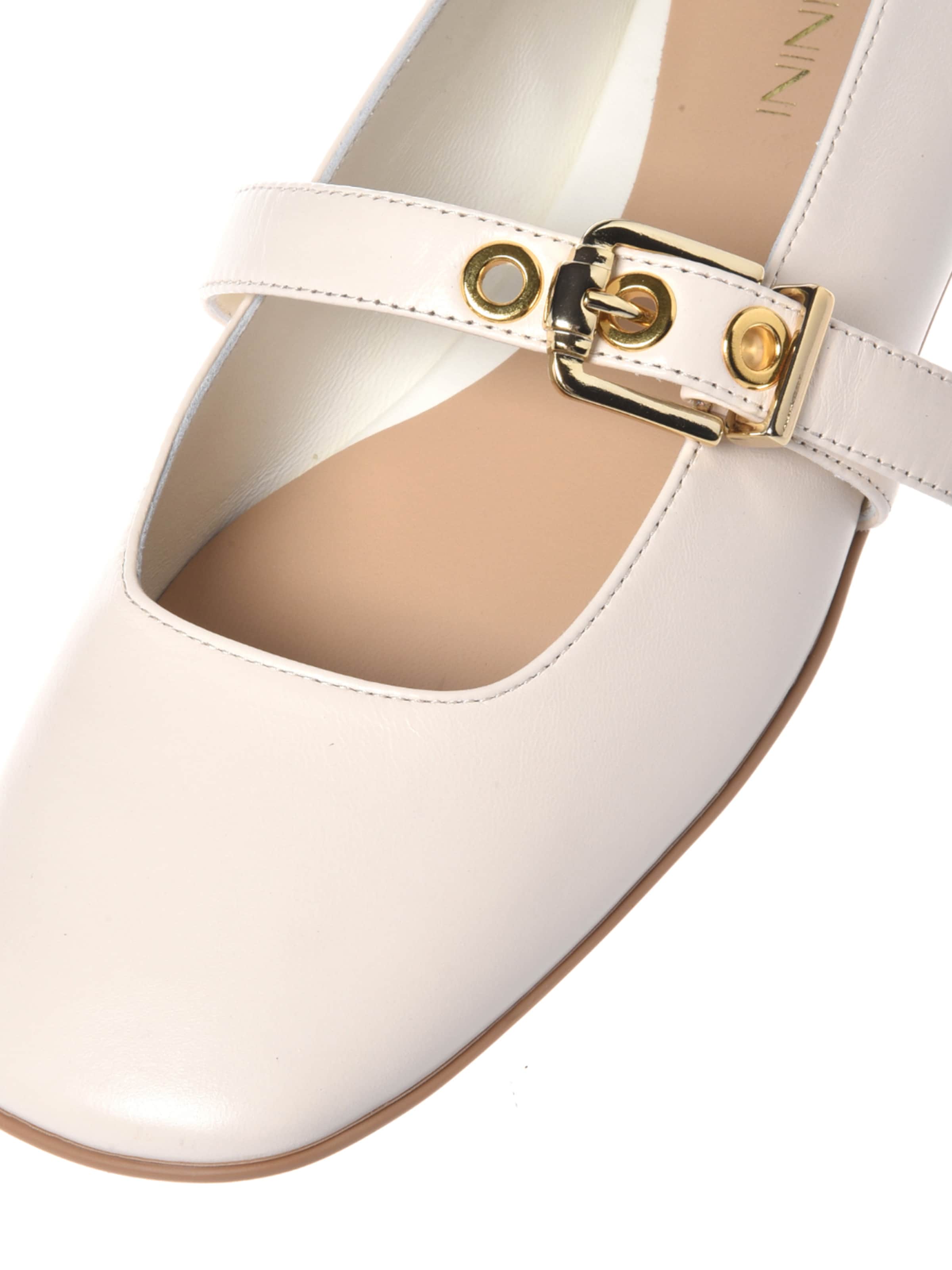 Ballerines BALDININI en blanc