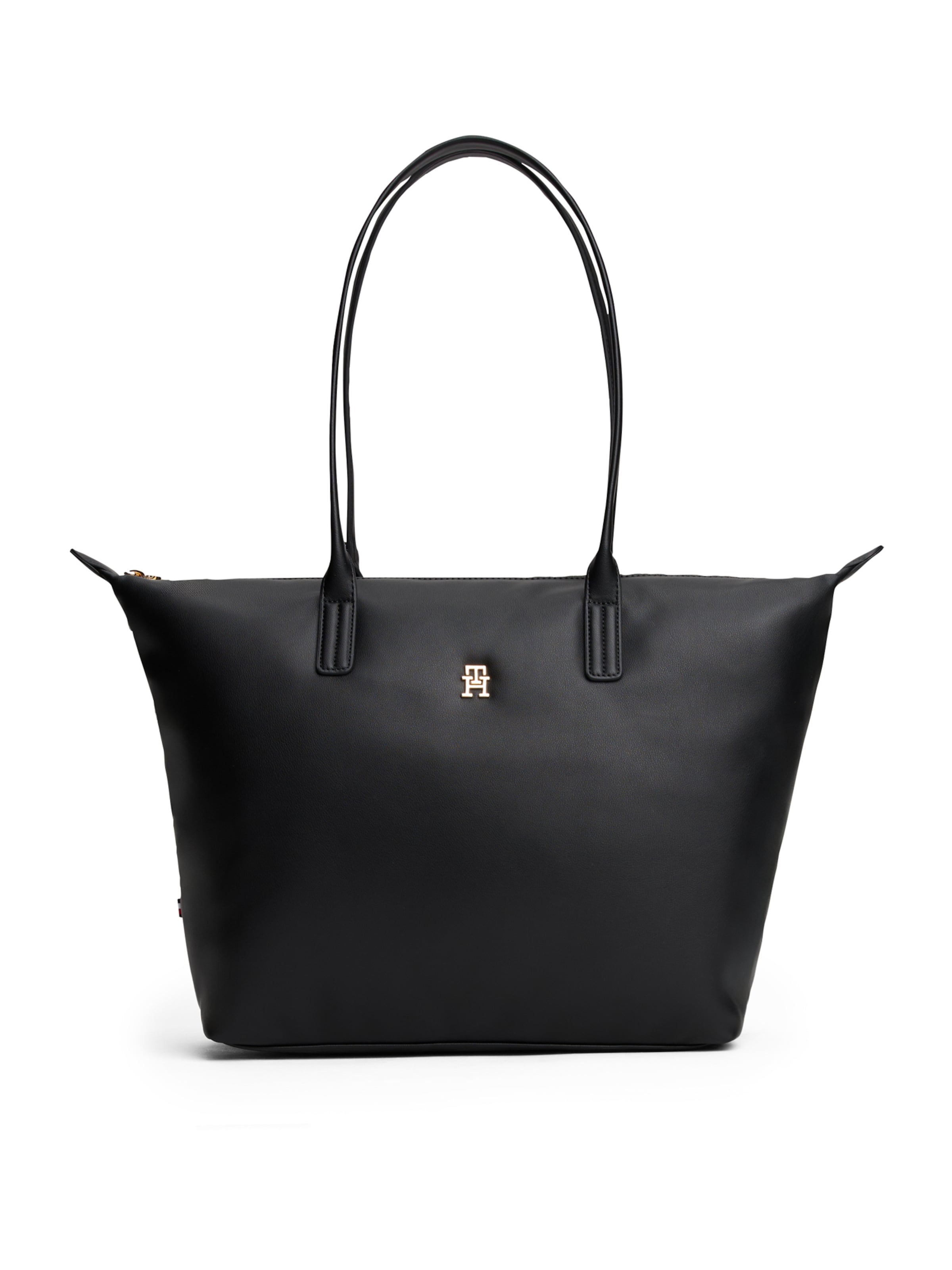 TOMMY HILFIGER Poodlemiskott, värv must: eest vaates