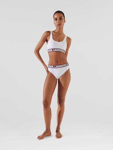 Karl Lagerfeld Bikinibroek in Wit