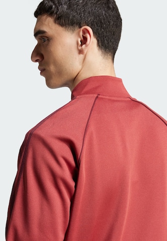 Veste de survêtement 'Adicolor Classics Sst' ADIDAS ORIGINALS en rouge