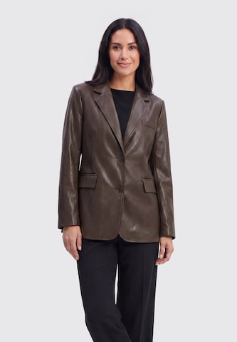 usha BLACK LABEL - Blazer em castanho: frente