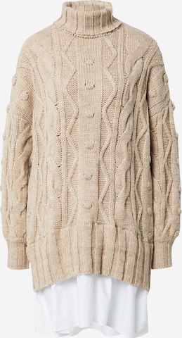 River Island Kleid in Beige: predná strana