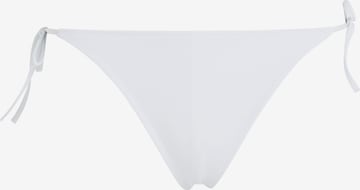 Bas de bikini Calvin Klein Swimwear en blanc : devant