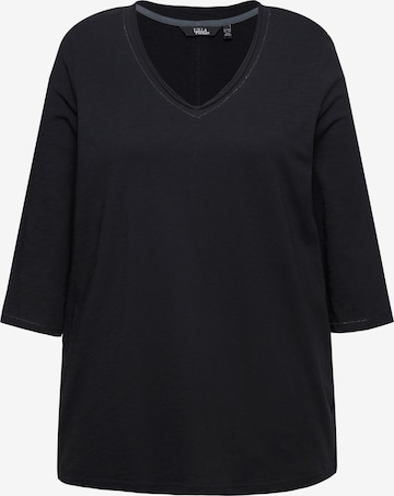 Ulla Popken Shirt in Black: front