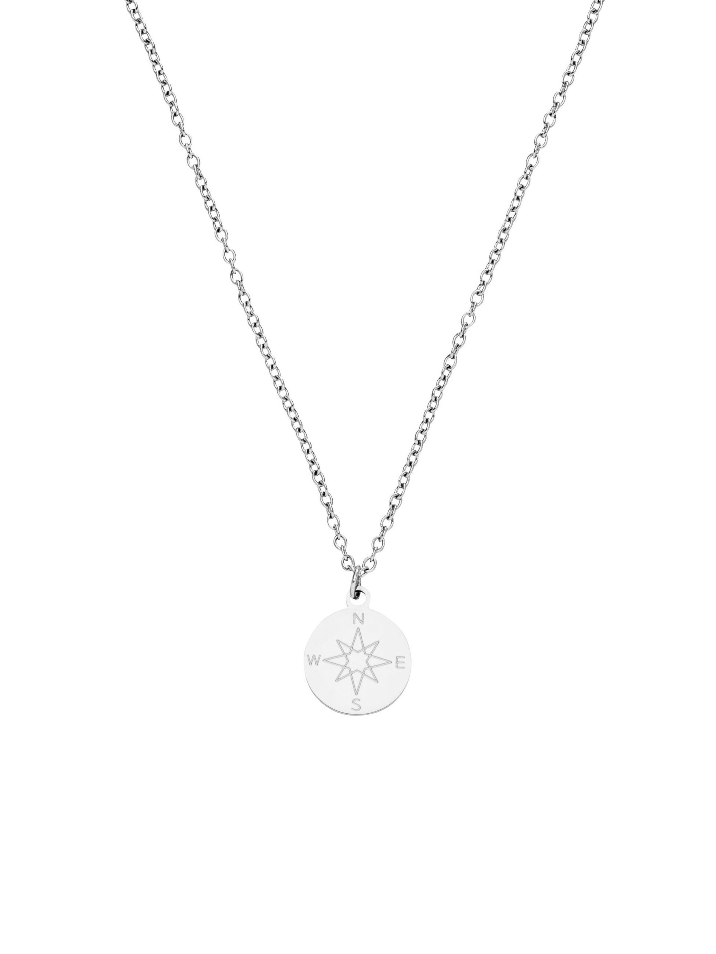 PURELEI Kette 'Compass' in Silber