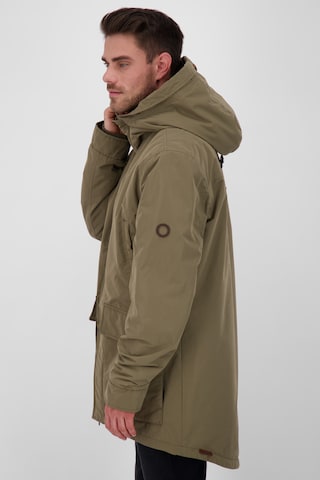 Alife and Kickin - Parka de inverno 'RonAK' em verde