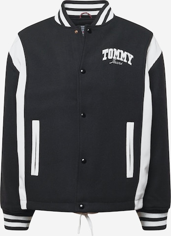 Tommy Jeans Overgangsjakke i sort: forside