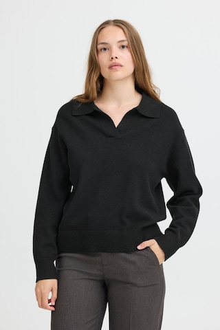 Pull-over 'PZSTEFFI' Pulz en noir : devant