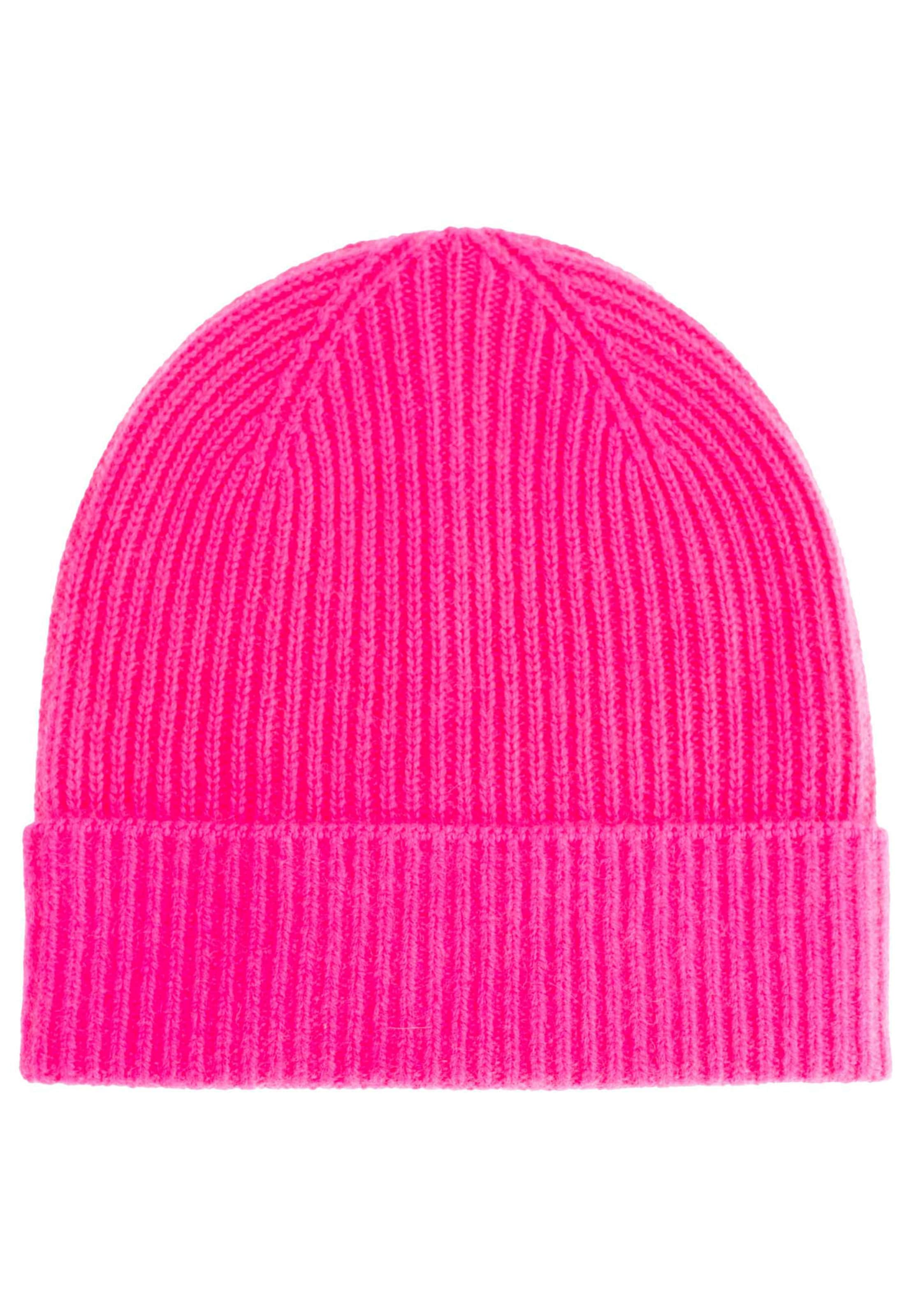 Zwillingsherz Muts in Roze: voorkant