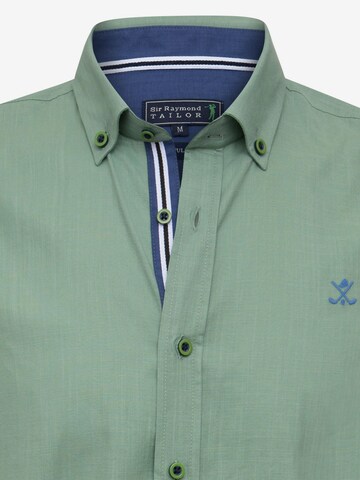 Sir Raymond Tailor Regular fit Button Up Shirt 'Patty' in Green