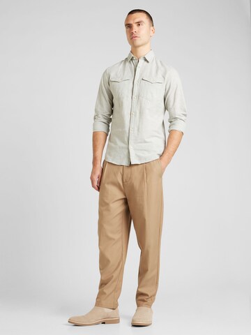 Slim fit Cămașă 'SHERIDAN' de la JACK & JONES pe verde