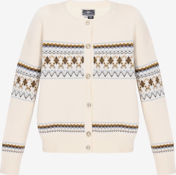 Cardigan DreiMaster Maritim en blanc : devant