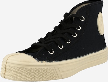 US Rubber High-top trainers 'SUMMER' in Black: front