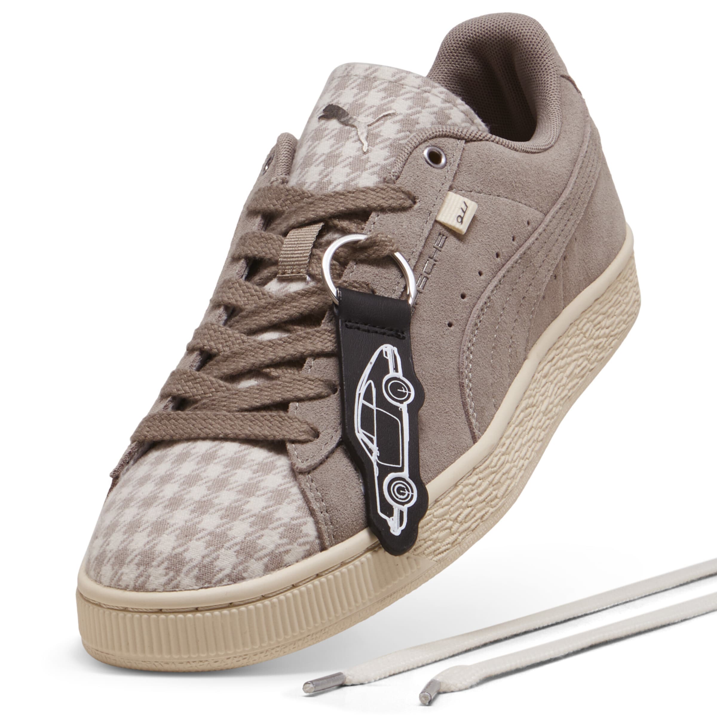 Baskets basses 'Porsche Legacy Suede Classic' PUMA en gris