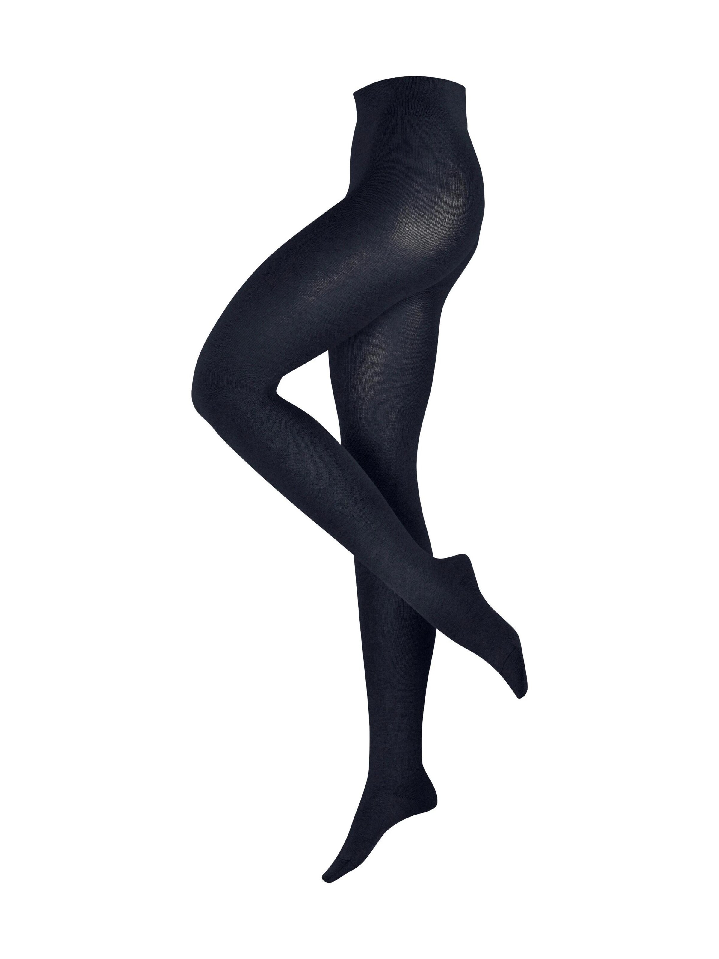 ESPRIT Strumpfhose 'Plain'‌‌‌‌‌‌ in Blau: Vorderseite