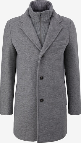 s.Oliver Between-Seasons Coat in Grey: front