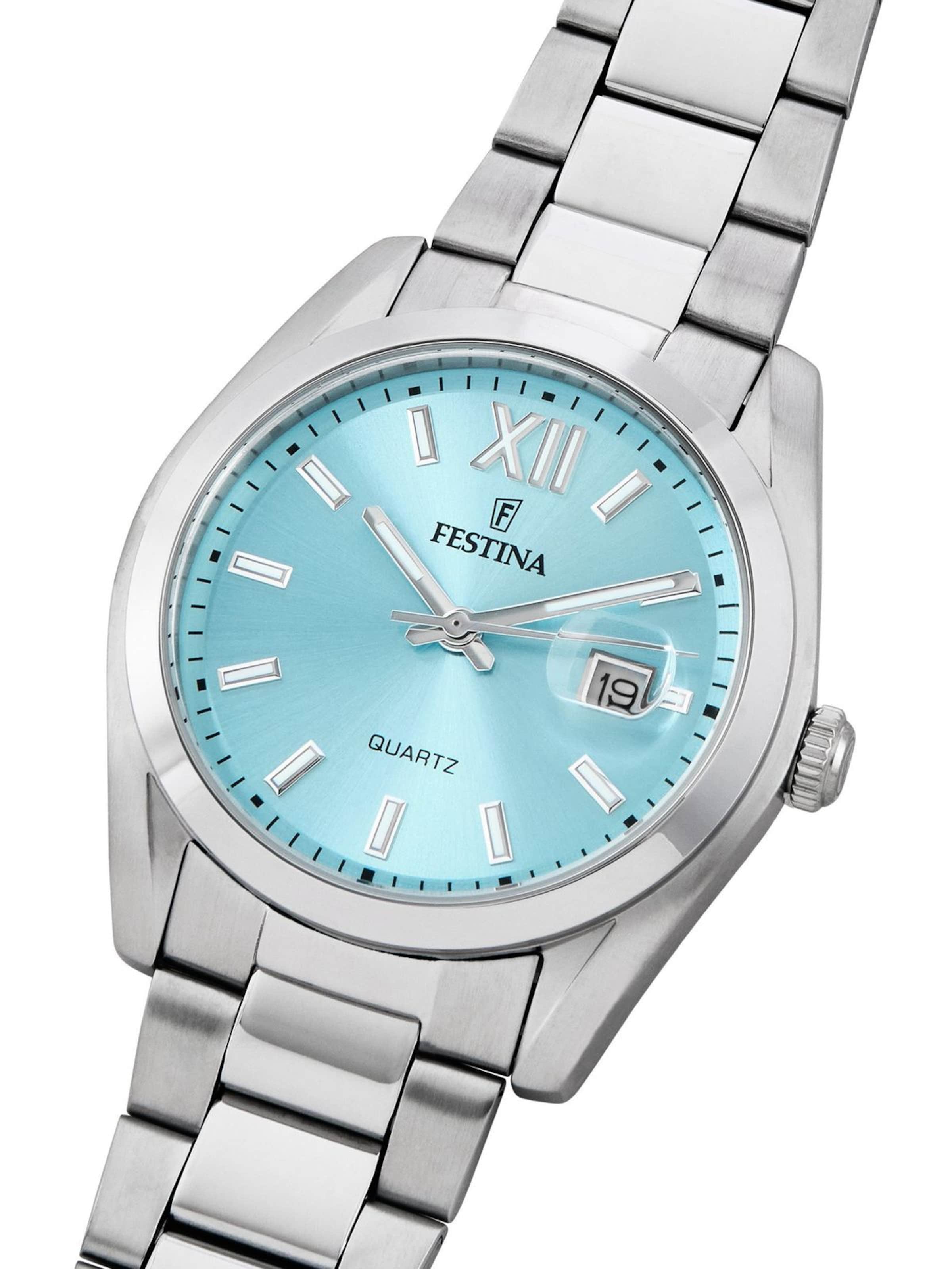 FESTINA Analoog horloge 'Watch Acero Clasico' in Blauw